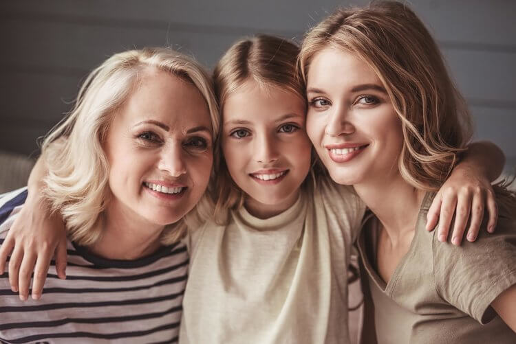 Morgan Street Dental Centre General Dentistry Treatments - Women with Beautiful White Teeth - Mother and Daughter